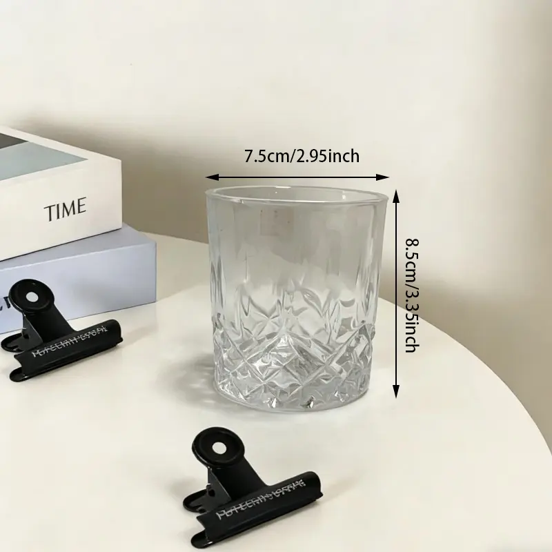 Üvegkristály whisky pohár