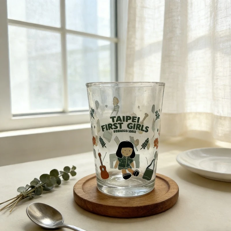 Custom Conical Glass Tumblers