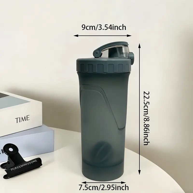 Frosted Matte Protein Shaker Bottle