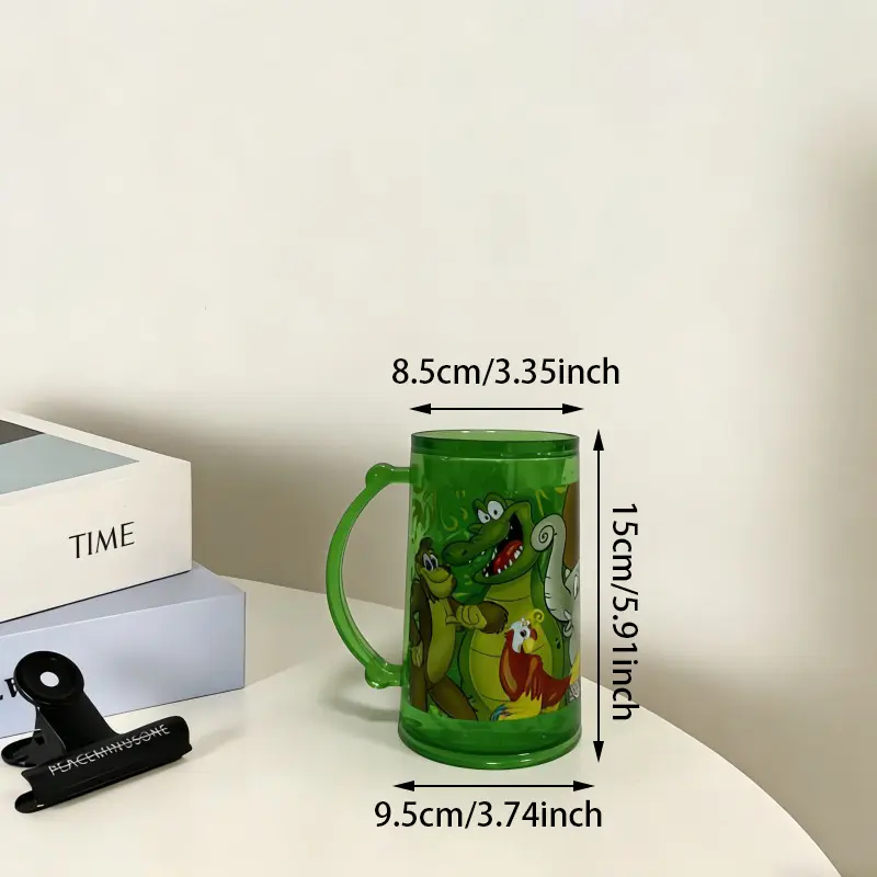 Rainforest Green téma Kétrétegű műanyag pohár